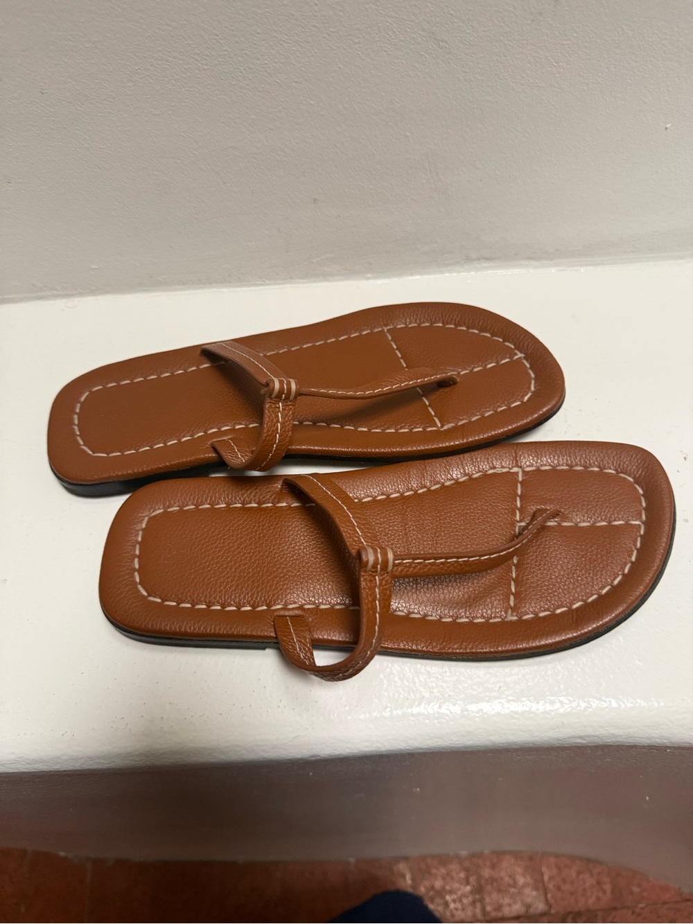 Toteme Leather Sandals View 2